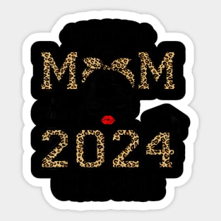 Proud Mom Of A Class Of 2024 Graduate Senior 24 Graduation Sticker